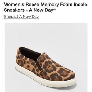 Leopard print sneakers